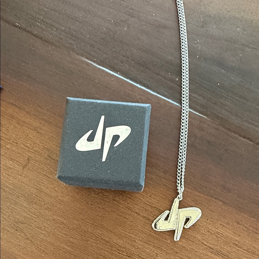 DP Silver Necklace for Kids